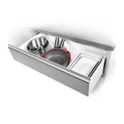 Rivestimento antiscivolo per cassetti 150x50cm bianco Flexispace Tescoma