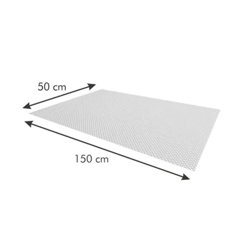 Rivestimento antiscivolo per cassetti 150x50cm bianco Flexispace Tescoma dimensioni