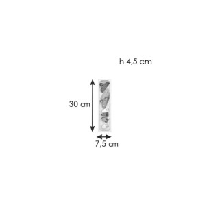 Porta utensili da cassetto 296x74 mm Flexispace Tescoma 2