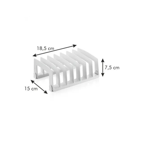 Porta coperchi in plastica Flexispace Tescoma dimensioni