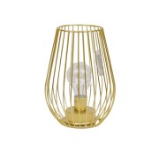 Lanterna Luxy metal oro