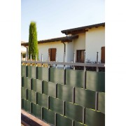 Striscia occultazione rigata 0,19x26 m verde Verdemax