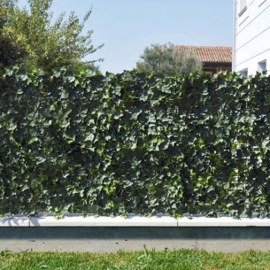 Siepe Verdecor a pannello foglie tipo Edera 0,5x1 m Verdemax 2