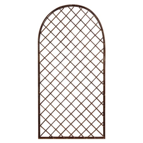 Traliccio fisso ad arco in salice naturale 1,50x0,60 m Verdemax