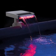Cascata con LED multicolore per piscina Intex 28090 rosso