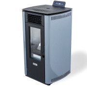 Stufa a pellet Qlima Fiorina 74 S-Line grigio