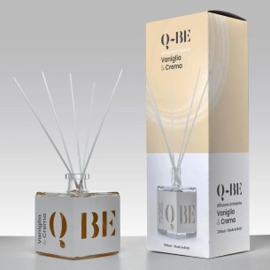 Diffusore ambiente Q-BE fragranza Vaniglia & crema 500ml