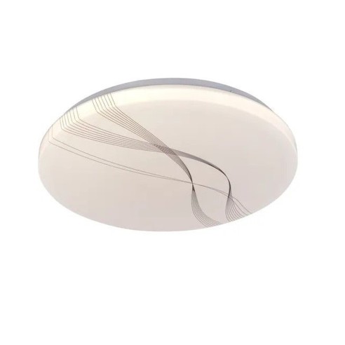 Mila plafoniera LED, bianco, Ø 48 cm, luce naturale Novecento