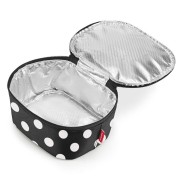 Borsa termica pocket S Reisenthel nero pois bianchi