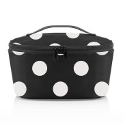 Borsa termica pocket S Reisenthel nero pois bianchi