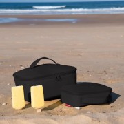 Borsa termica Borsa termica porta pranzo M nero ambientata