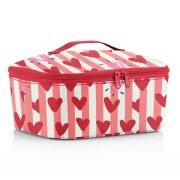 Borsa termica pocket M Reisenthel cuori e strisce