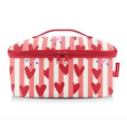 Borsa termica pocket M Reisenthel cuori e strisce