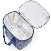 Borsa termica XL Reisenthel blu navy/bianco interno