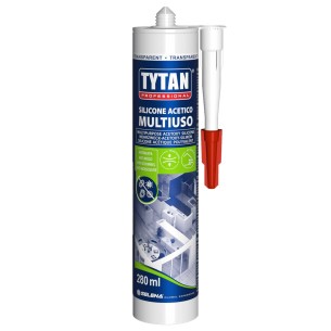 Silicone acetico universale multiuso trasparente 280 ml
