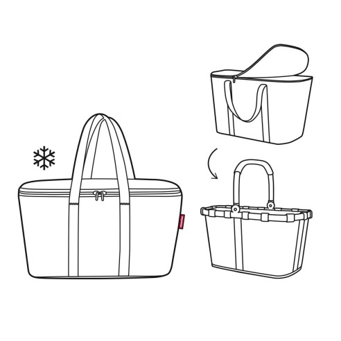 Borsa termica XS Reisenthel rosso