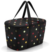Borsa termica 20 L nero con pois multicolor