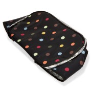 Borsa termica 20 L nero con pois multicolor