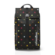 Trolley per la spesa reisenthel 40 litri nero pois multicolor