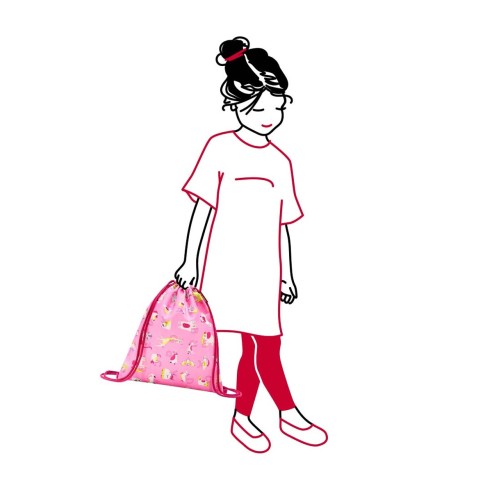 Mysac kids mini sacca reisenthel ABC friends pink