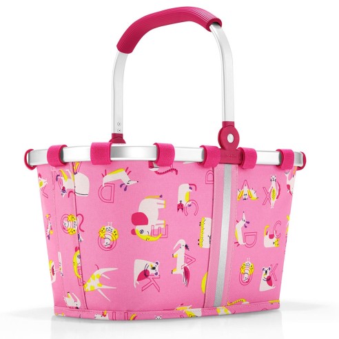 Reisenthel carry bag XS kids cestino pieghevole rosa