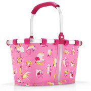 Reisenthel carry bag XS kids cestino pieghevole rosa