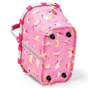 Reisenthel carry bag XS kids cestino pieghevole rosa fondo