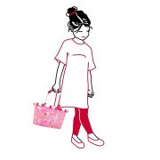 Reisenthel carry bag XS kids cestino pieghevole rosa