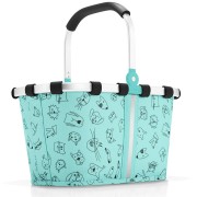 Reisenthel carry bag XS kids cestino pieghevole, menta