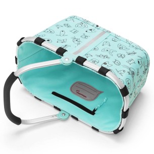 Reisenthel carry bag XS kids cestino pieghevole, menta 2