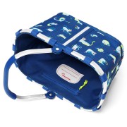 Reisenthel carry bag XS kids cestino pieghevole, blu interno