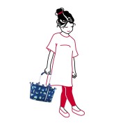 Reisenthel carry bag XS kids cestino pieghevole, blu