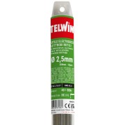Elettrodi acciaio inossidabile DC 2,5 mm 10 pz Telwin 804571