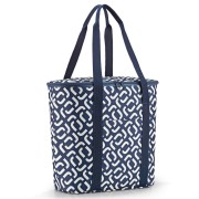 Reisenthel borsa termica per shopping 15 L segnature navy