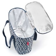 Reisenthel borsa termica per shopping 15 L segnature navy