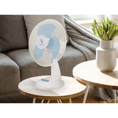 Beper ventilatore da tavolo 30 cm, bianco