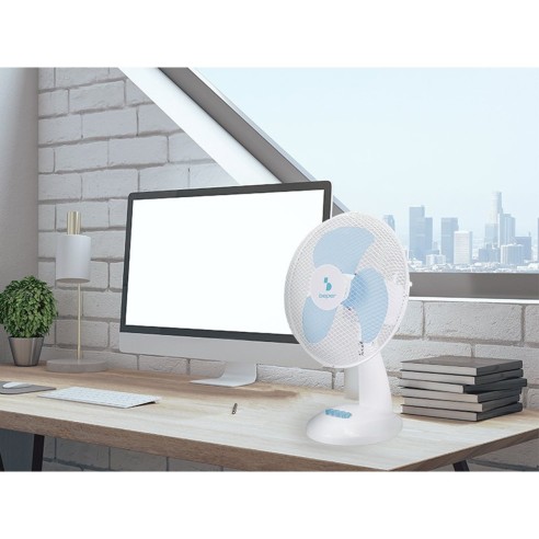 Beper ventilatore da tavolo 30 cm, bianco