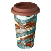 DeLonghi tazza termica in ceramica a doppia parete 300 ml