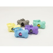 Osso-dispenser-sacchetti-igienici-cani-con-clip-guinzaglio