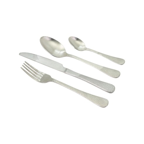 Set-24-posate-Casa-Collection-York-acciaio-inox-effetto-martellato