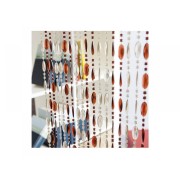 Tenda-Perlina-in-plastica-Verdelook-bronzo