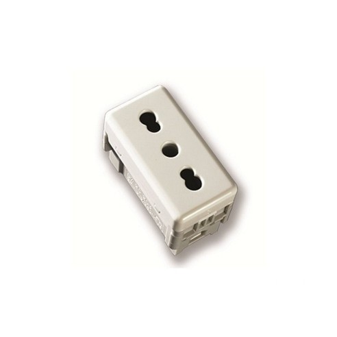Presa-Bivalente-2P-T-16A-Electraline-Gewiss