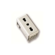 Presa-Bivalente-2P-T-16A-Electraline-Gewiss