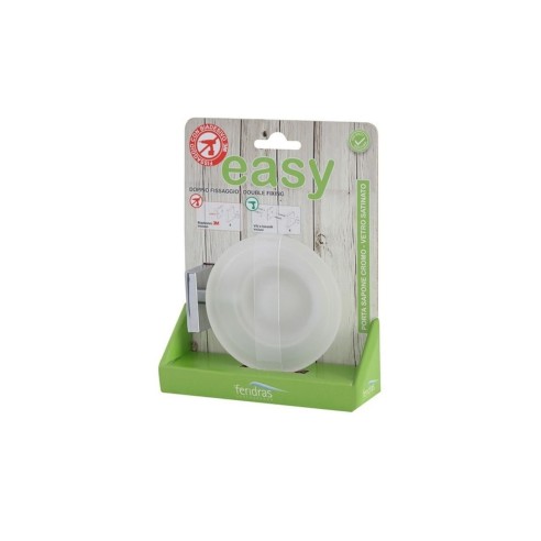 Porta-sapone-Feridras-acciaio-cromato-Easy
