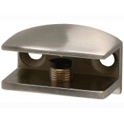 Reggimensola-Duraline-Glassclip-quadrato-nichel-spazzolato-2pz