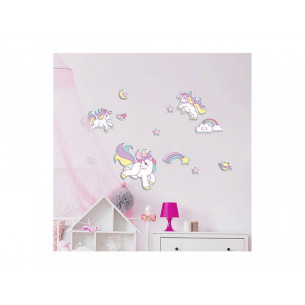 Decorazioni-adesive-per-pareti-Crearreda-Wall-Decor-3D-unicorno 2