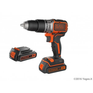 Trapano-avvitatore-a-percussione-Brushless-BlackDecker-BL188KB 2