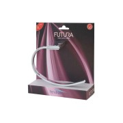 Porta-salviette-Feridras-acciaio-cromato-Futura