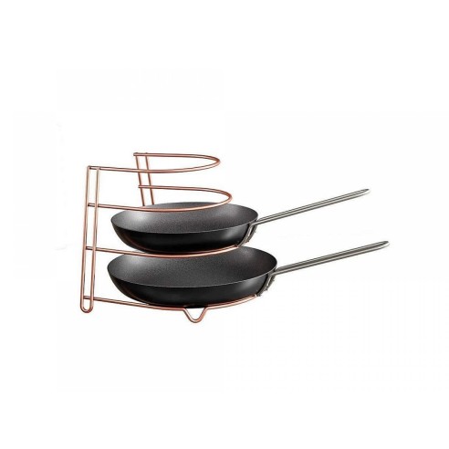 Portapadelle-verticale-salvaspazio-Metaltex-Canyon-Copper-rame