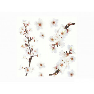 Adesivi-murali-Home-Decor-rimovibile-Ramo-Fiorito-15x31cm